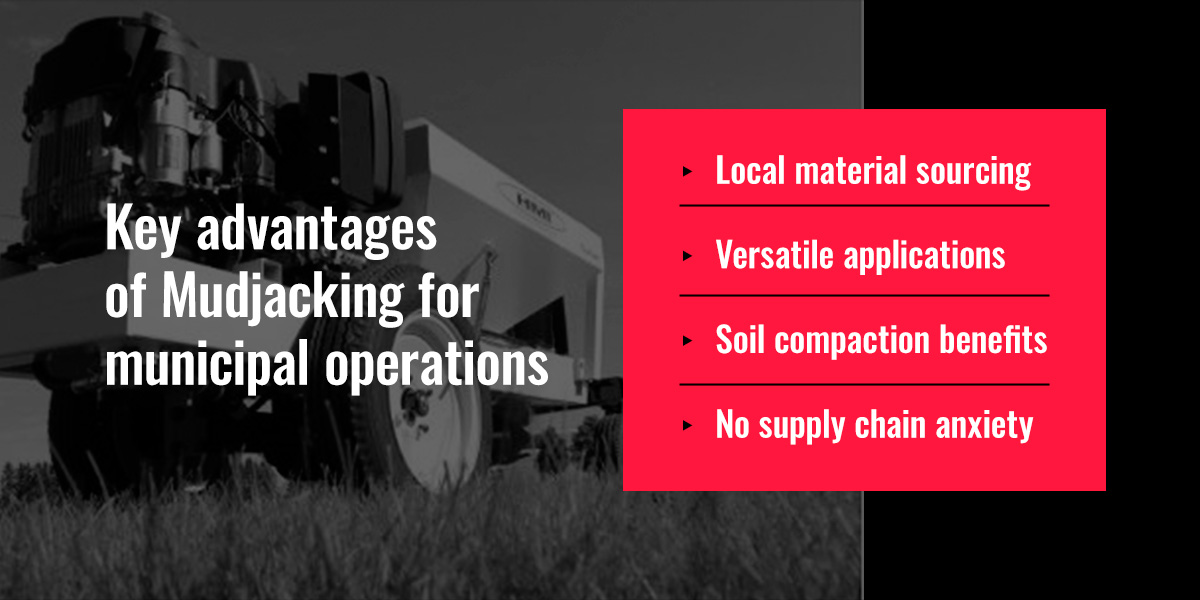 Key advantages for municipal operations